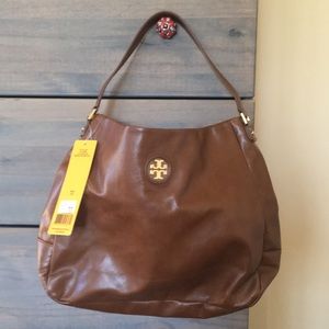 Tory Burch Hobo Bag Brown Leather